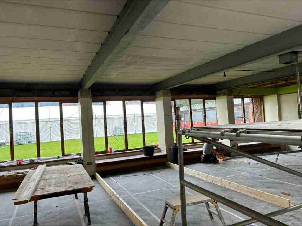 Sandbach School Structural Ceiling Installation 3 1693589948218 | Whitestone Solutions Ltd