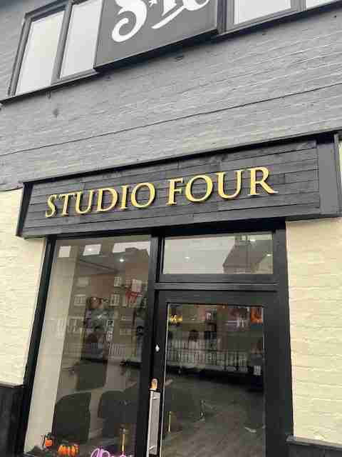 Studio Four Hair Salon Transformation 1 Frontage of salon rotated | Whitestone Solutions Ltd